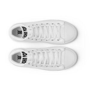 Men’s high top canvas shoes